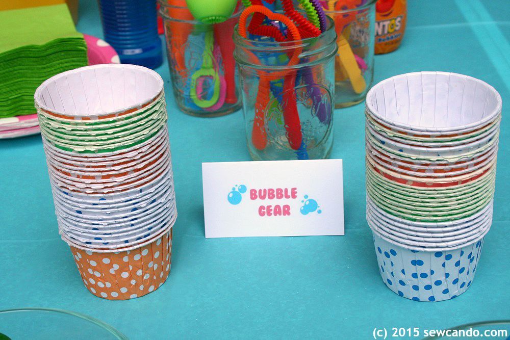 Sew Can Do A DIY Bubblelicious Birthday Party